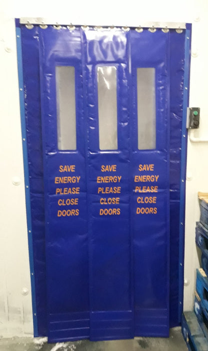 Cold Stop® Insulated Curtains - Freezers - Pedestrian