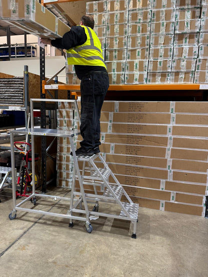 Safe Four Step Trolley